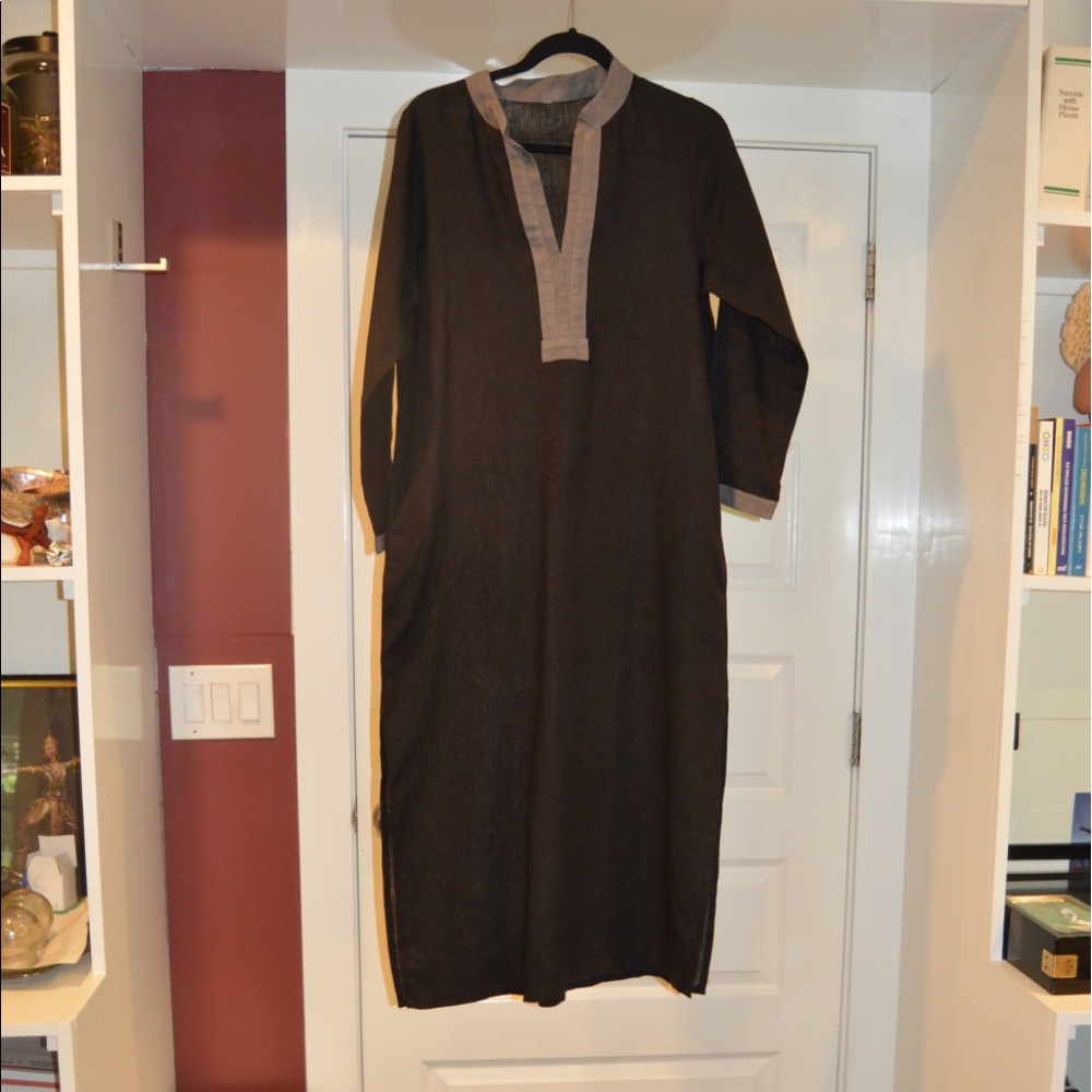 Linen caftan/dress (4)